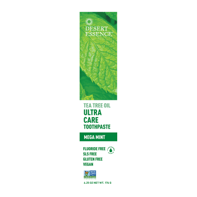 Desert Essence Toothpaste Ultra Care Mega Mint 176g Toothpaste at Village Vitamin Store