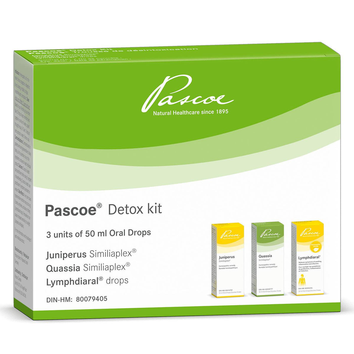 Pascoe Detox Kit 50ml x 3 Homeopathic at Village Vitamin Store