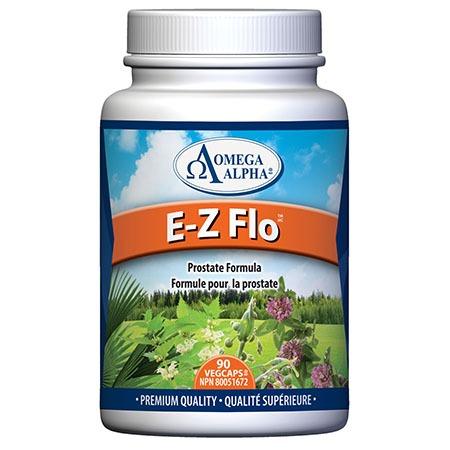 Omega Alpha E-Z Flo (Prostate Formula) 90 Caps Supplements - Prostate at Village Vitamin Store