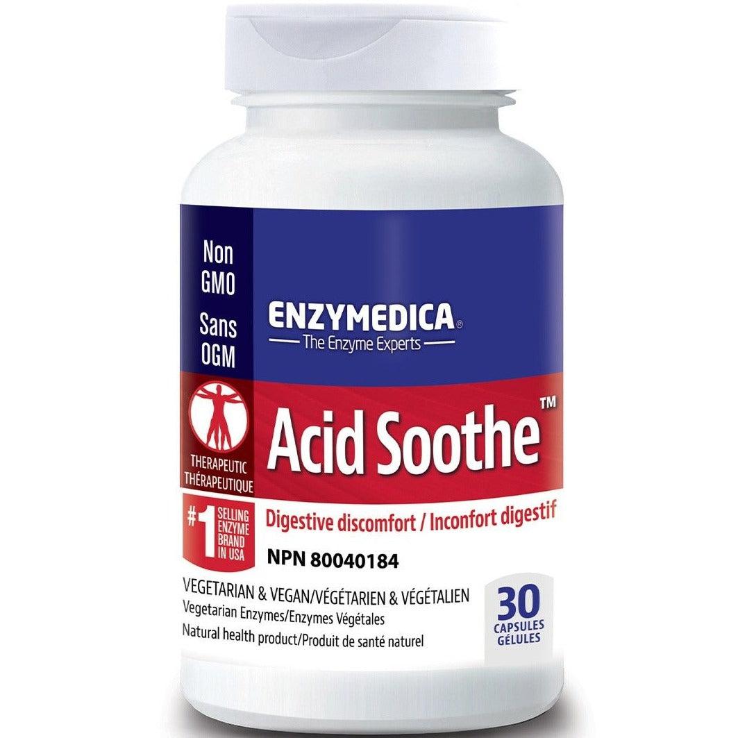 Enzymedica Acid Soothe 30 Caps Supplements - Digestive Enzymes at Village Vitamin Store