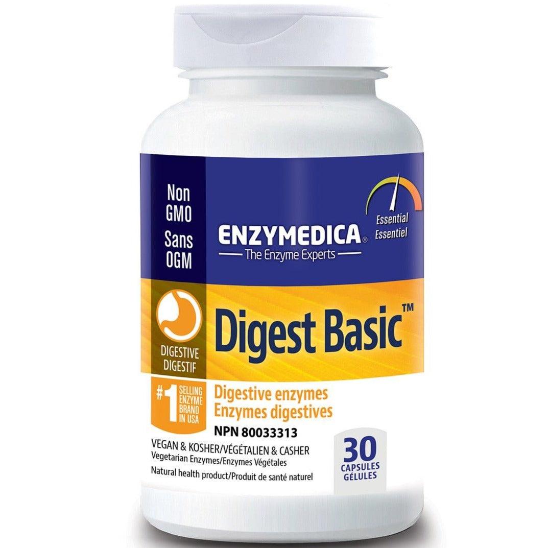 Enzymedica Digest Basic 30 Caps Supplements - Digestive Enzymes at Village Vitamin Store