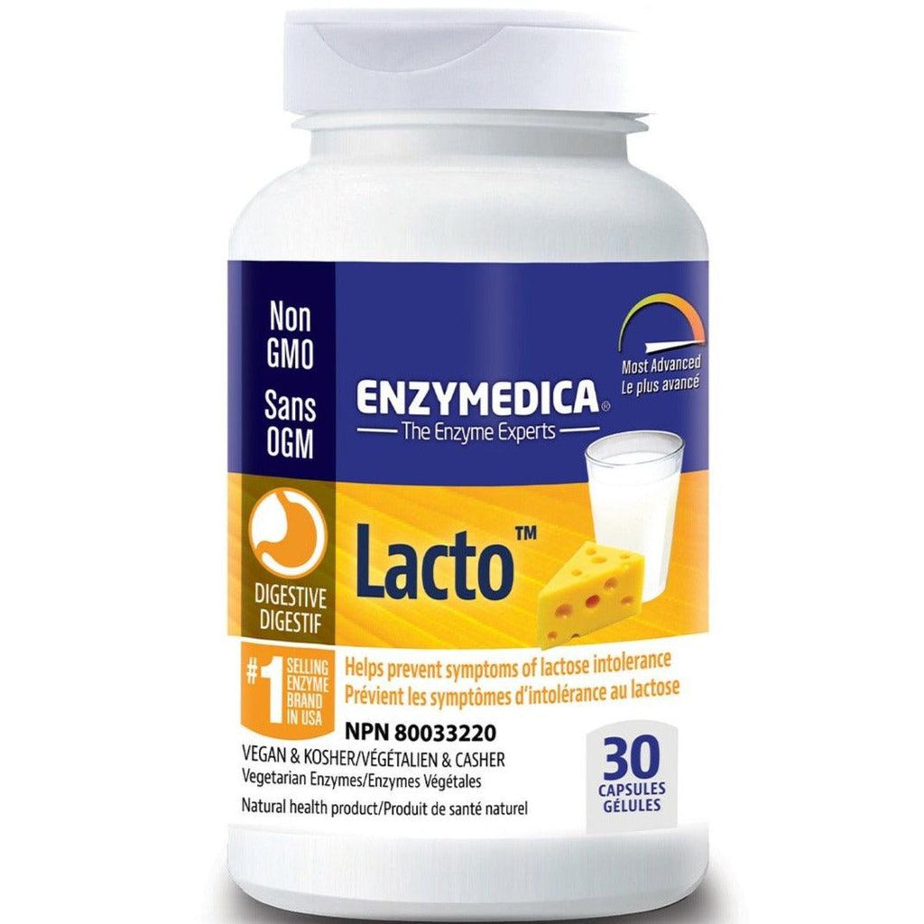 Digestive Enzymes Enzymedica Lacto 30 Capsules Enzymedica