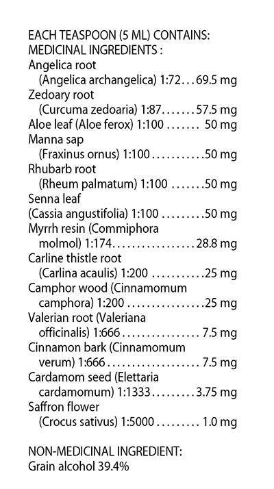 Flora Maria's Swedish Bitters With Alcohol 250ML-Village Vitamin Store