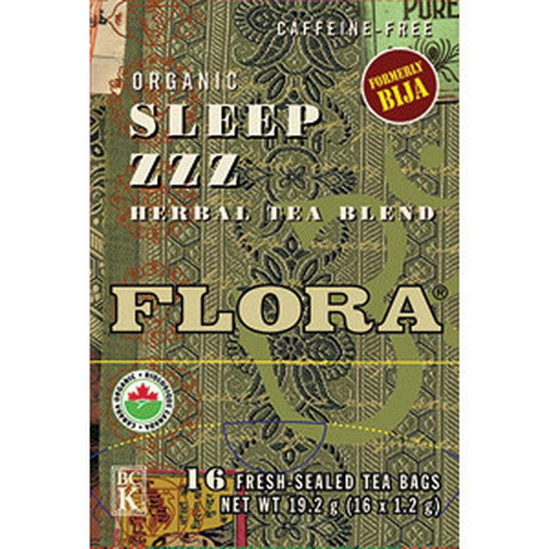 Flora Sleep ZZZ Formerly Sleep Well® Tea 16 Tea Bags Supplements - Sleep at Village Vitamin Store