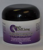 Simply EMUzing Fruit Acid Exfoliation Cream 70g Face Moisturizer at Village Vitamin Store