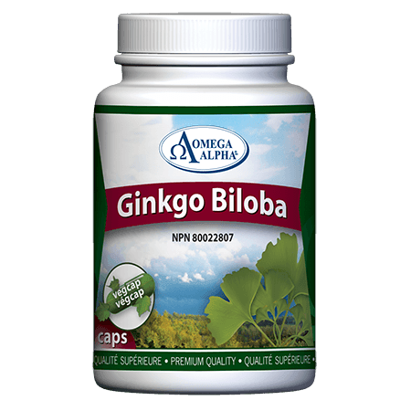 Omega Alpha Ginkgo Biloba 180 Caps Supplements - Cognitive Health at Village Vitamin Store