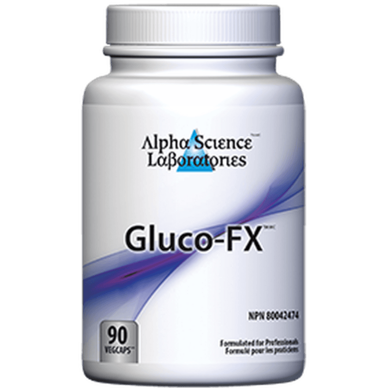 Alpha Science Gluco-FX 90 Veggie Caps Supplements - Blood Sugar at Village Vitamin Store