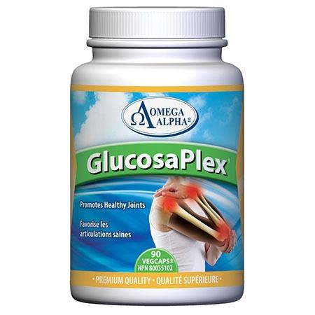 Omega Alpha GlucosaPlex 90 Veggie Caps Supplements - Joint Care at Village Vitamin Store