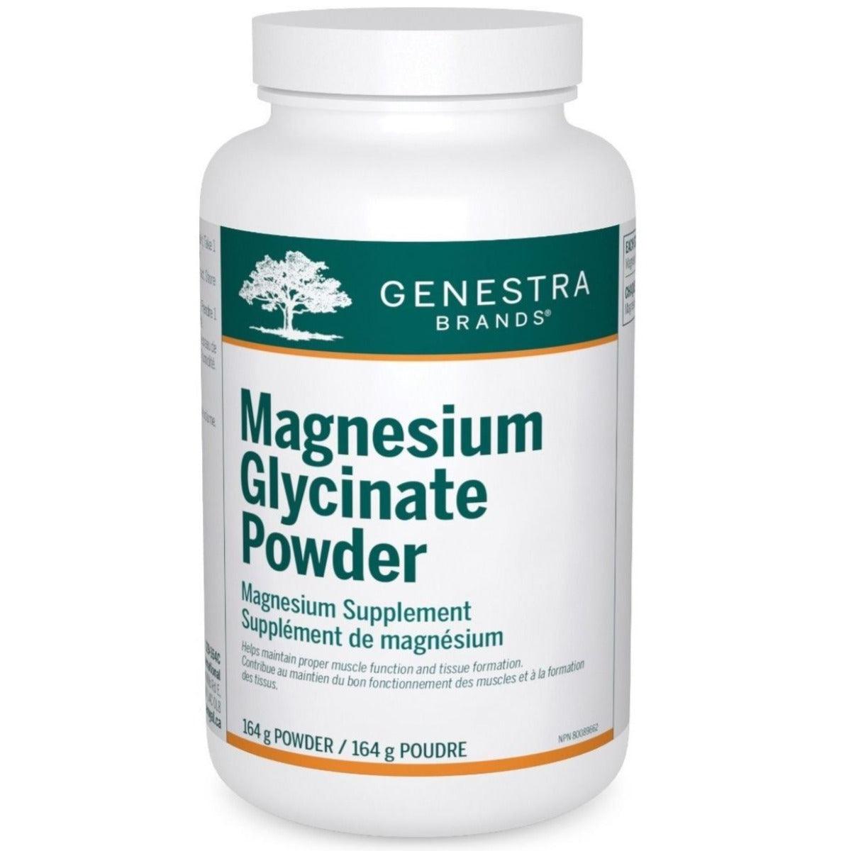 Genestra Magnesium Glycinate Powder 164g Minerals - Magnesium at Village Vitamin Store