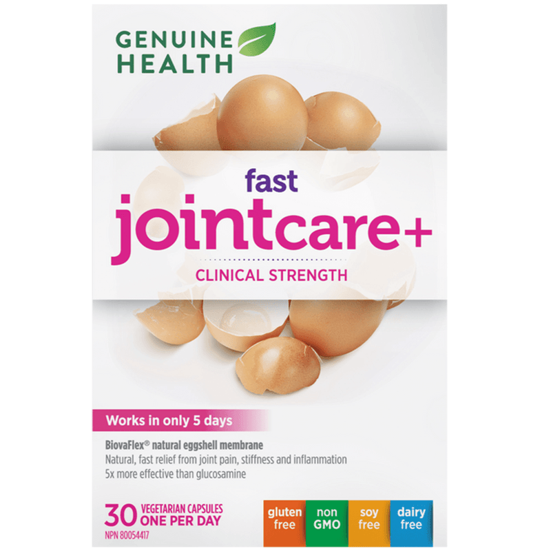 Genuine Health Fast Joint Care+ 30 Veggie Caps Supplements - Joint Care at Village Vitamin Store