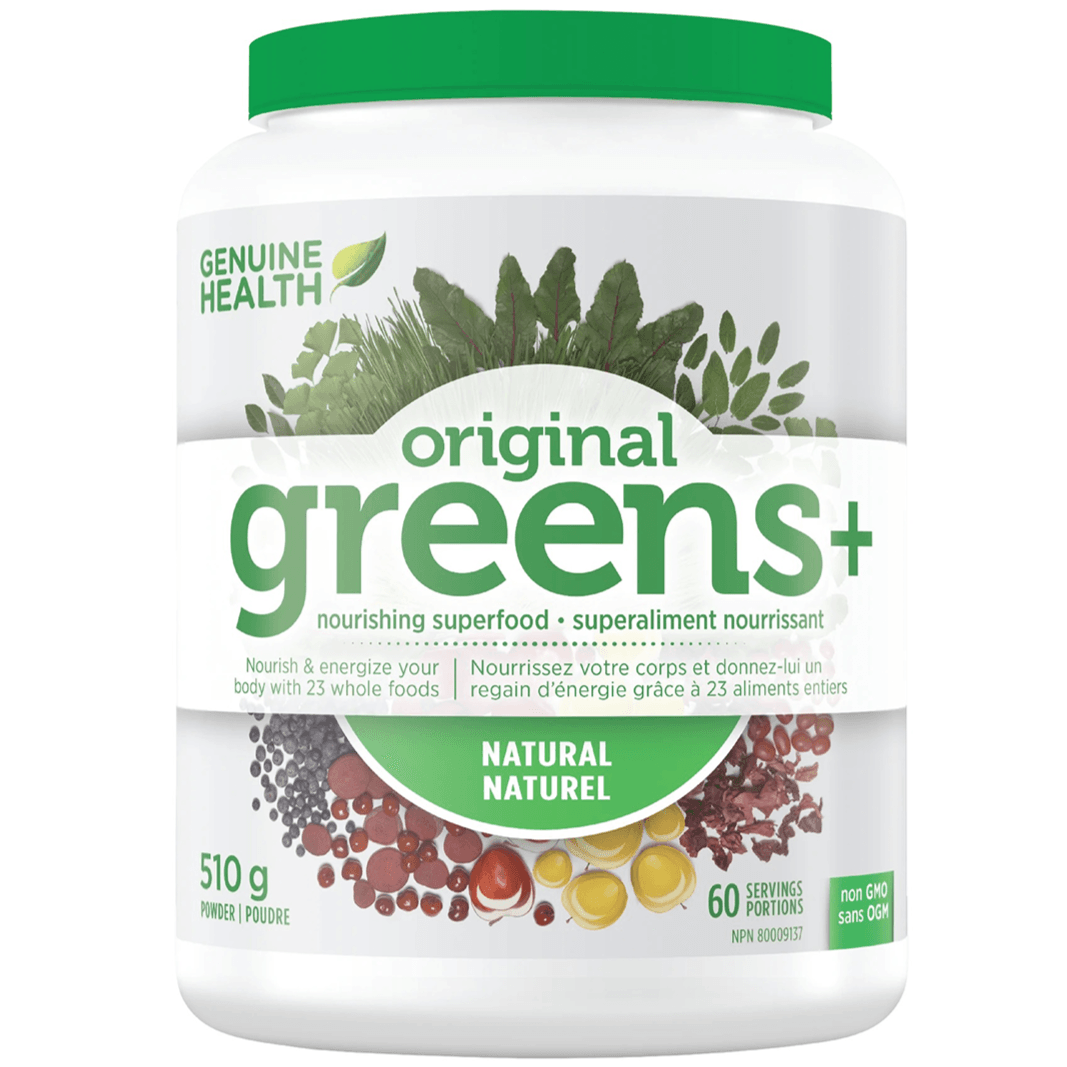 Genuine Health Greens+ Original 510g Supplements - Greens at Village Vitamin Store