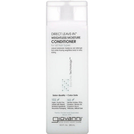 Giovanni Direct Leave-In Weightless Moisture Conditioner 250mL Conditioner at Village Vitamin Store