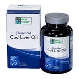 Green Pasture Fermented Cod Liver Oil Unflavored 120 Capsules Supplements - EFAs at Village Vitamin Store