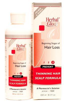Herbal Glo Scalp Formula Prevent Thinning Hair No.3 250mL Hair Care at Village Vitamin Store