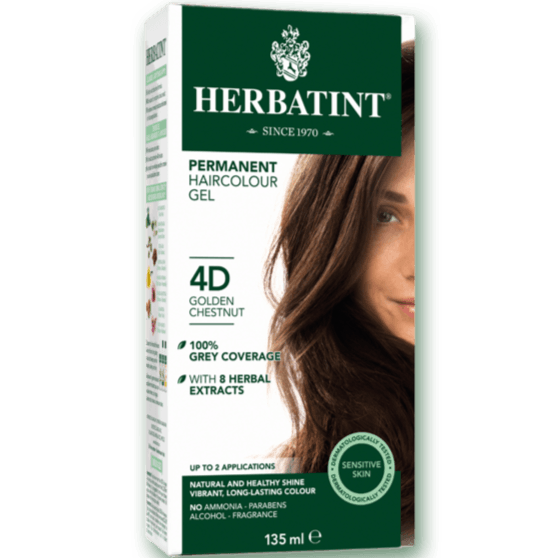 Herbatint 4D Golden Chestnut 135ml Hair Colour at Village Vitamin Store