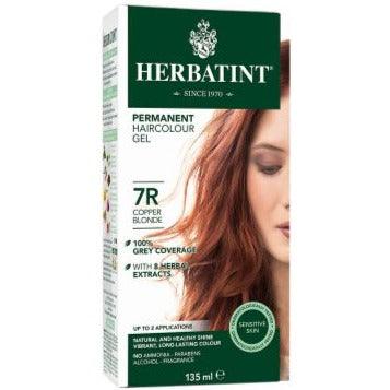 Herbatint Permanent Hair Colour Gel Copper Blonde 7R 135mL Hair Colour at Village Vitamin Store