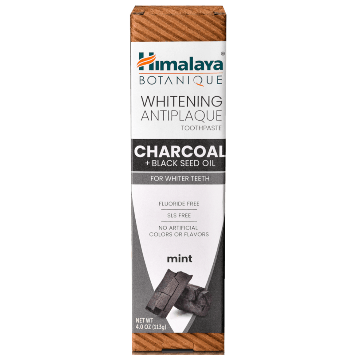 Himalaya Charcoal & Black Seed Oil Whitening Antiplaque Toothpaste 113g Toothpaste at Village Vitamin Store