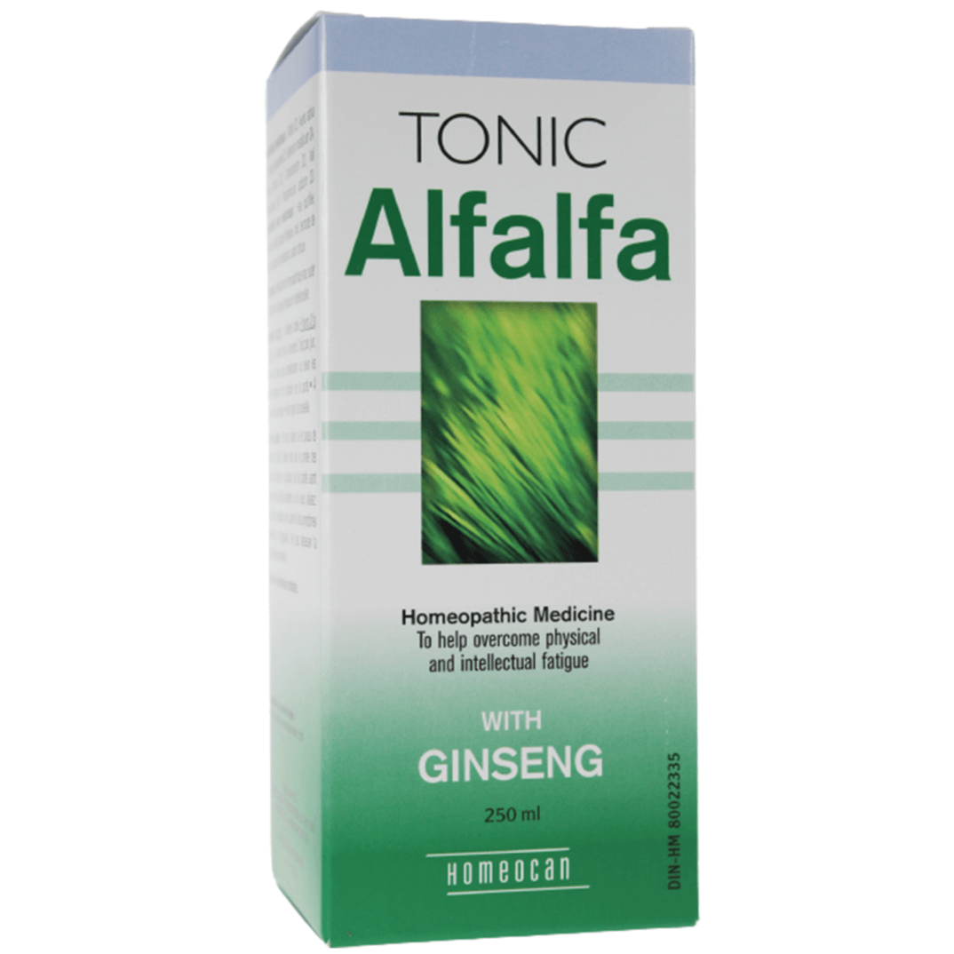 Homeocan Alfalfa Tonic With Ginseng 250mL Homeopathic at Village Vitamin Store
