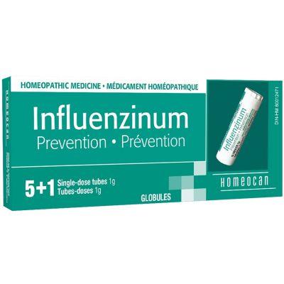 Homeocan Influenzinum Prevention 5+1 Doses Homeopathic at Village Vitamin Store