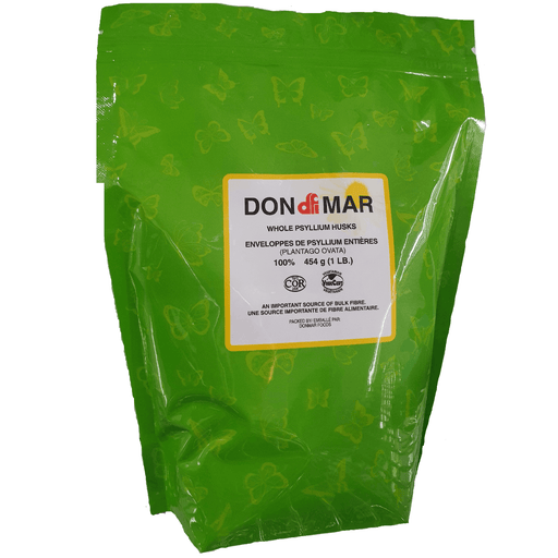 Donmar Whole Psyllium Husks 454g Food Items at Village Vitamin Store