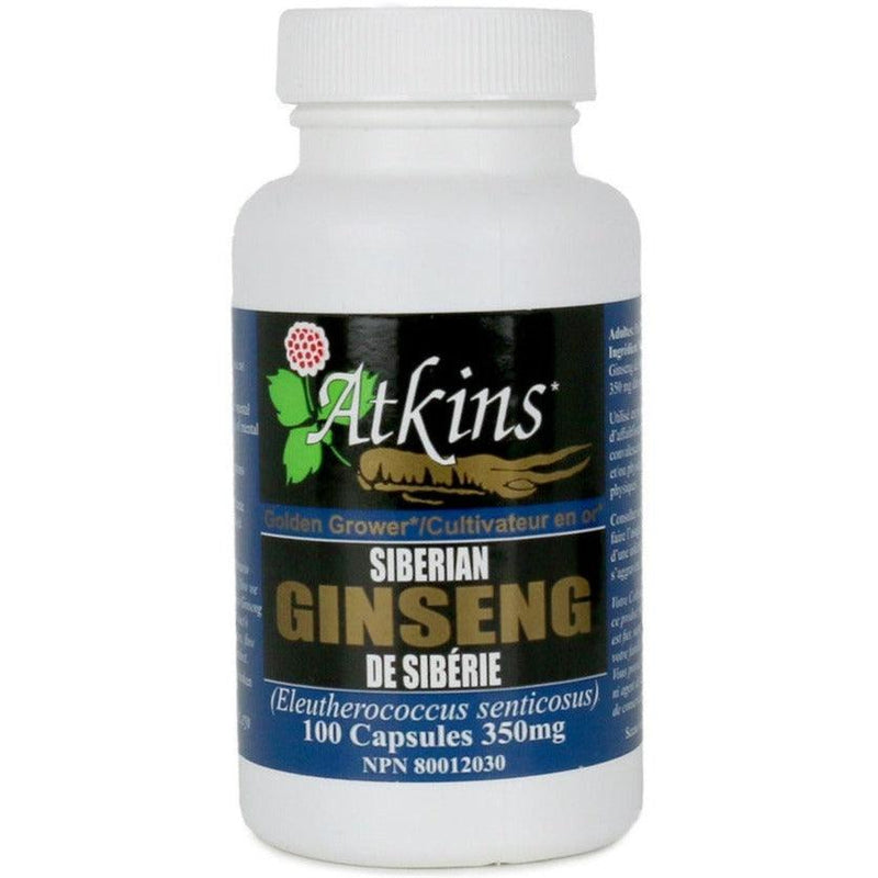 Atkins Siberian Ginseng 100cap Supplements at Village Vitamin Store