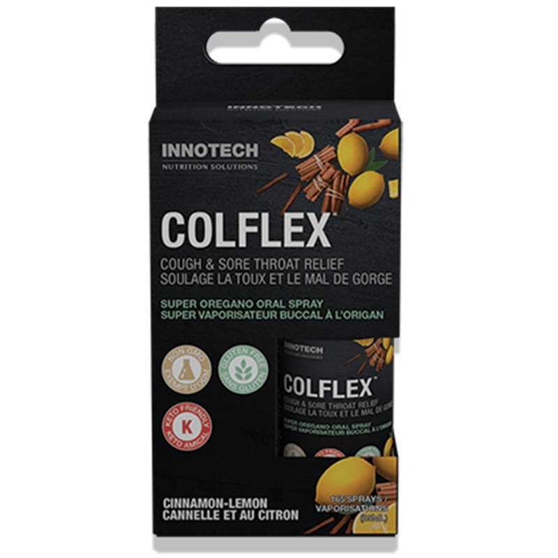 Innotech Colflex Cinnamon Lemon 25mL Cough, Cold & Flu at Village Vitamin Store