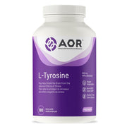 AOR L-Tyrosine 600 mg 180 Veggie Caps Supplements - Amino Acids at Village Vitamin Store