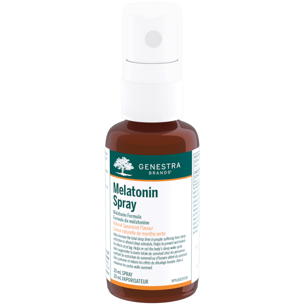 Genestra Melatonin Spray 30ml Supplements - Sleep at Village Vitamin Store