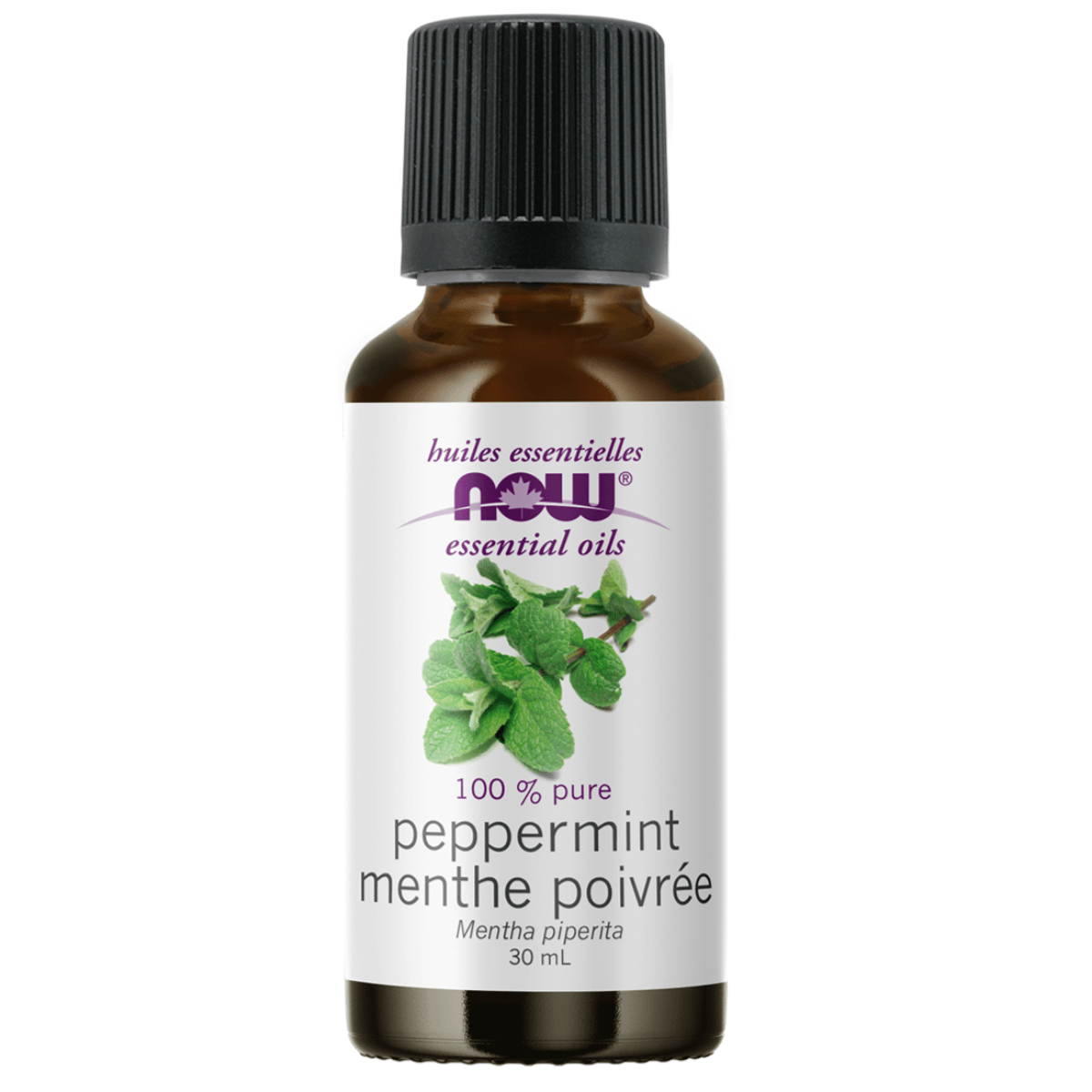 NOW Peppermint Oil 30mL Essential Oils at Village Vitamin Store