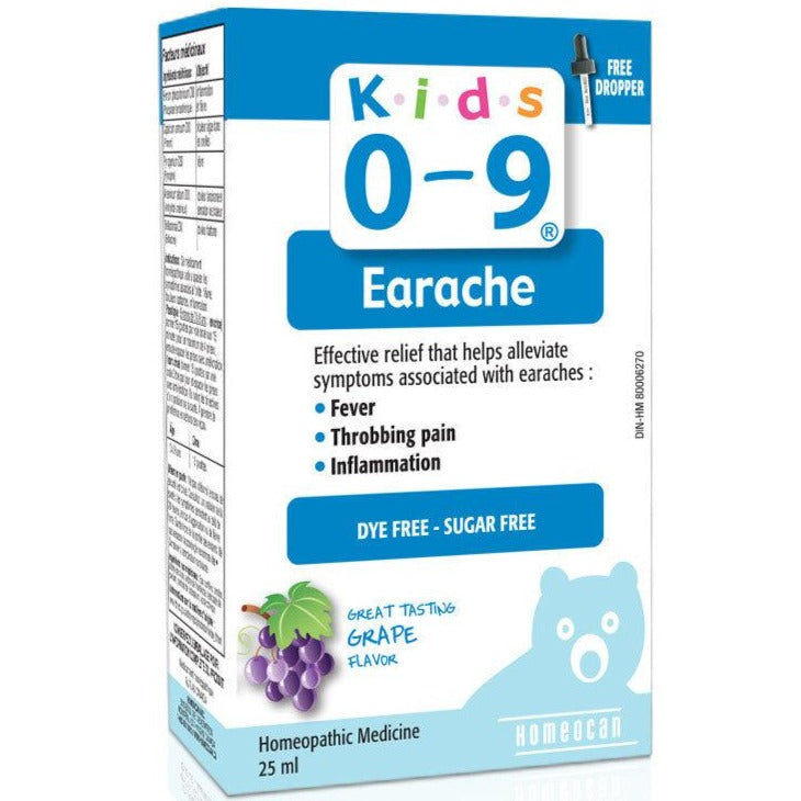 HomeoCan Kids Earache Oral Solution 25mL-Village Vitamin Store