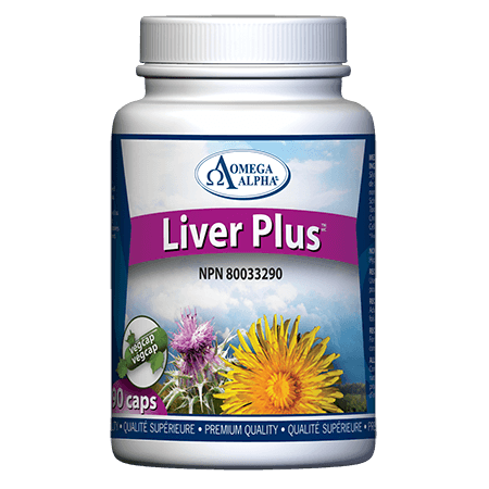 Omega Alpha Liver Plus 90 Caps Supplements - Liver Care at Village Vitamin Store
