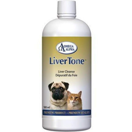 Omega Alpha LiverTone 500ML Pet Supplies at Village Vitamin Store