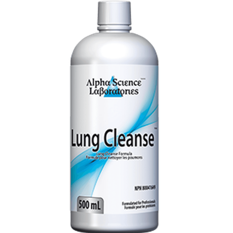 Alpha Science Lung Cleanse 500 ml Cough, Cold & Flu at Village Vitamin Store