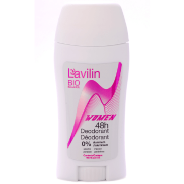 Lavilin Deodorant Stick Women 48 Hour 60mL Deodorant at Village Vitamin Store