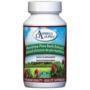 Omega Alpha Maritime Pine-Bark Extract 60 Caps Supplements at Village Vitamin Store