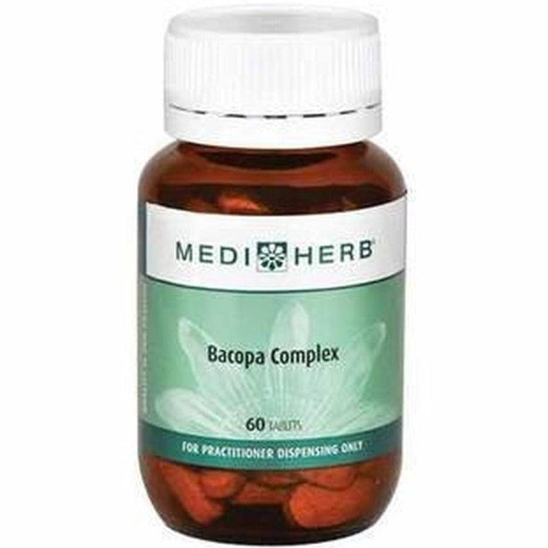 MediHerb Bacopa Complex 60 tabs Supplements - Cognitive Health at Village Vitamin Store