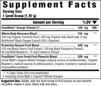 MegaFood Daily Turmeric 30 Servings 59.1g Supplements - Turmeric at Village Vitamin Store