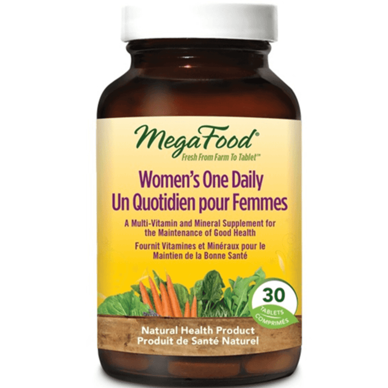 Mega Food Women's One Daily 30 Tabs Vitamins - Multivitamins at Village Vitamin Store