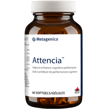 Metagenics Attencia 60 softgels Supplements - Cognitive Health at Village Vitamin Store
