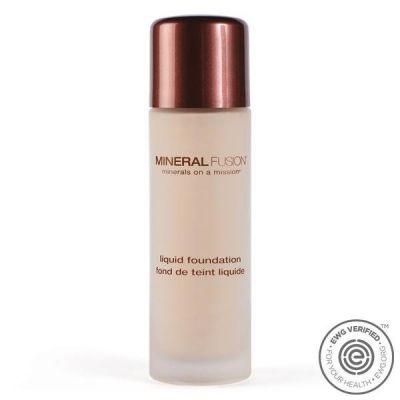 Mineral Fusion Liquid Foundation Neutral 1 30mL Cosmetics - Makeup at Village Vitamin Store