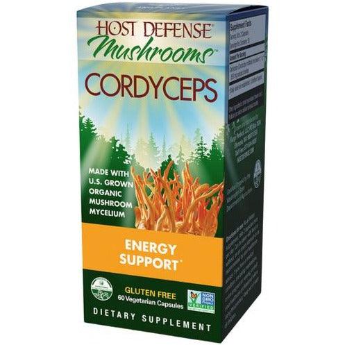 Host Defense Mushrooms- Cordyceps 60 Veggie Caps Supplements at Village Vitamin Store