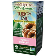 Host Defense Turkey Tail 60 Caps Supplements - Immune Health at Village Vitamin Store