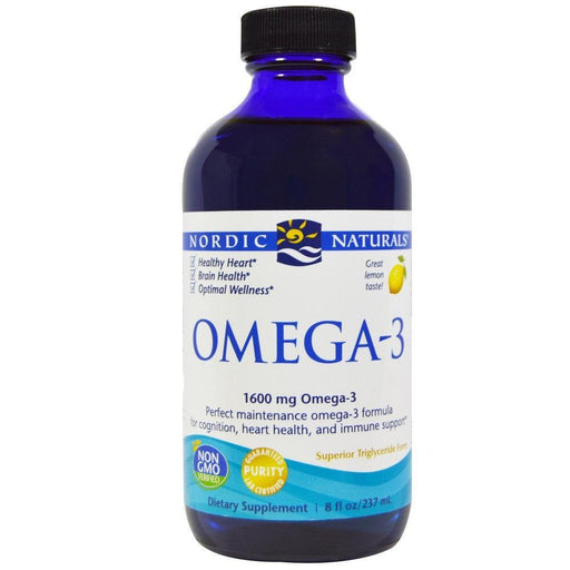 Nordic Naturals Omega 3 Lemon 237 ml Supplements - EFAs at Village Vitamin Store