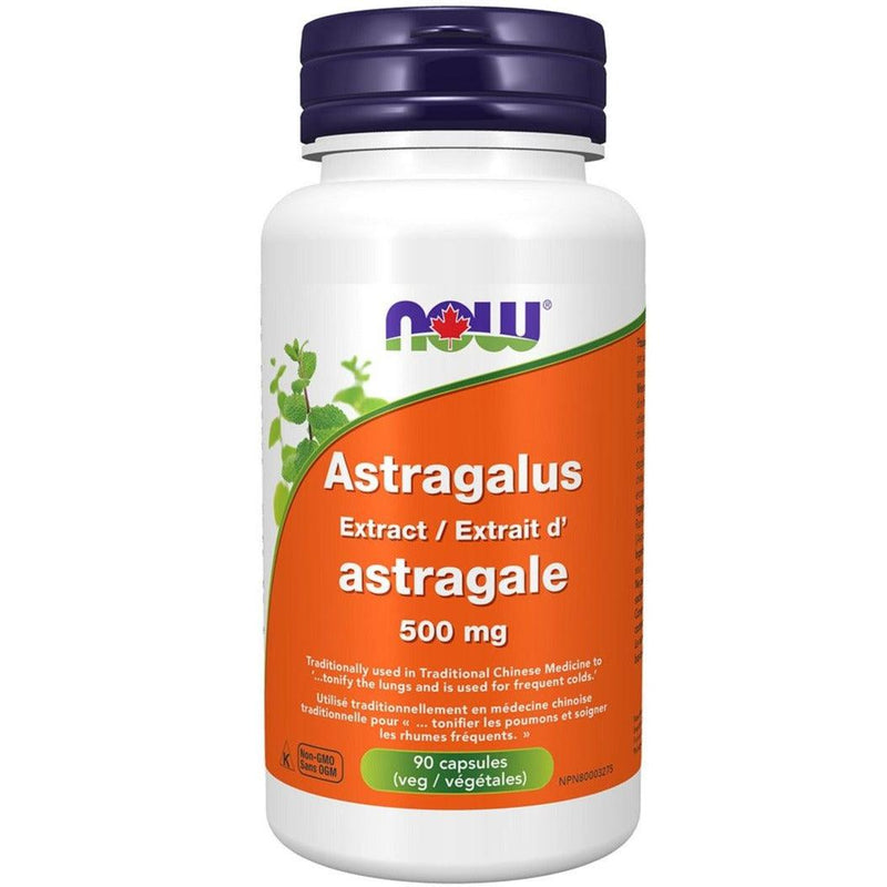 NOW Astragalus Extract 90 Veggie Caps Supplements at Village Vitamin Store