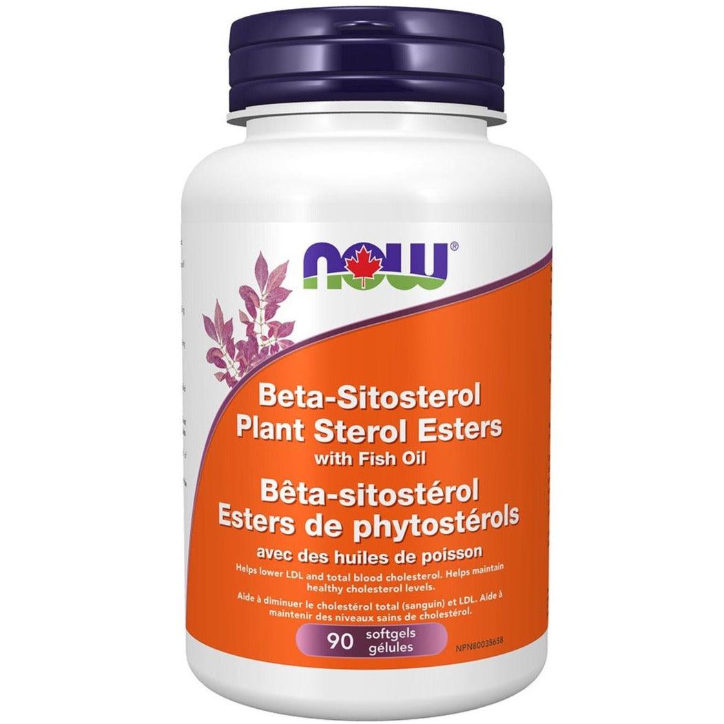 NOW Beta-Sitosterol 90 Softgels Supplements - Cholesterol Management at Village Vitamin Store