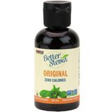 NOW Better Stevia Liquid Sweetener Original 60mL Food Items at Village Vitamin Store