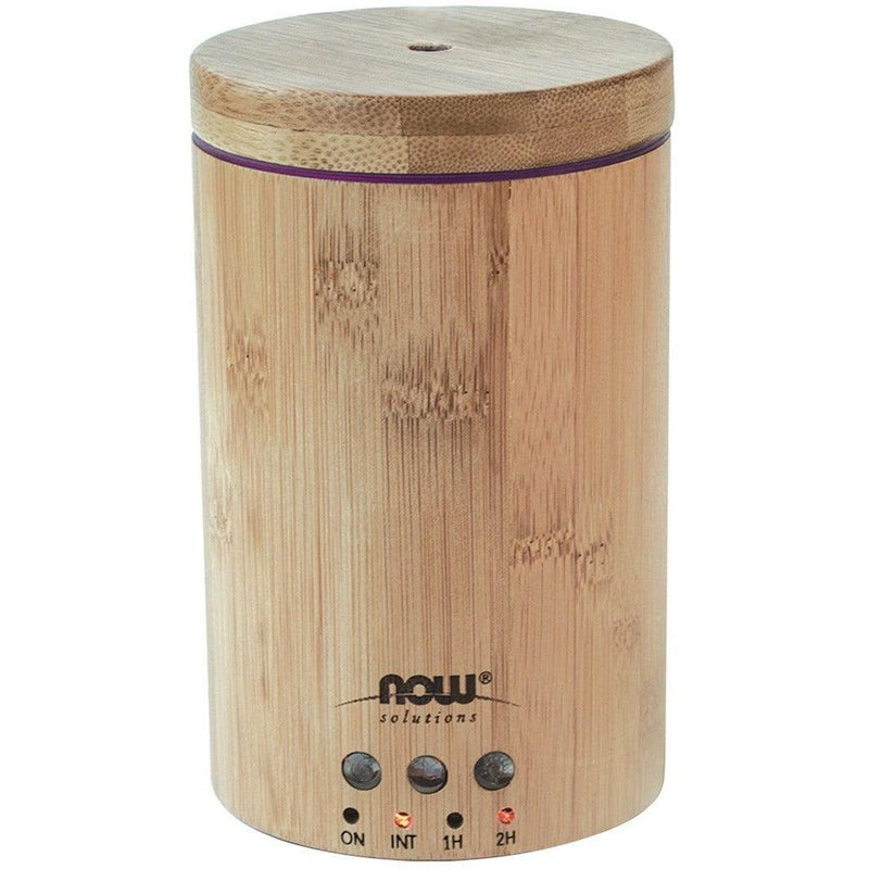 NOW Diffuser Ultrasonic Real Bamboo Aromatherapy Diffusers at Village Vitamin Store