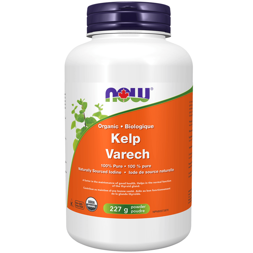 Herbal Supplements NOW Organic Kelp Powder 227g NOW