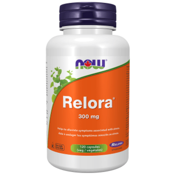 NOW Relora 300mg 120 Veggie Caps Supplements - Stress at Village Vitamin Store