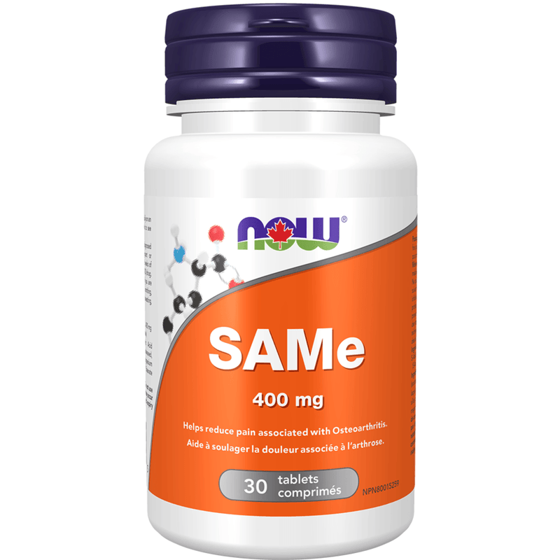 NOW SAMe 400 mg 30 Tabs Supplements - Joint Care at Village Vitamin Store